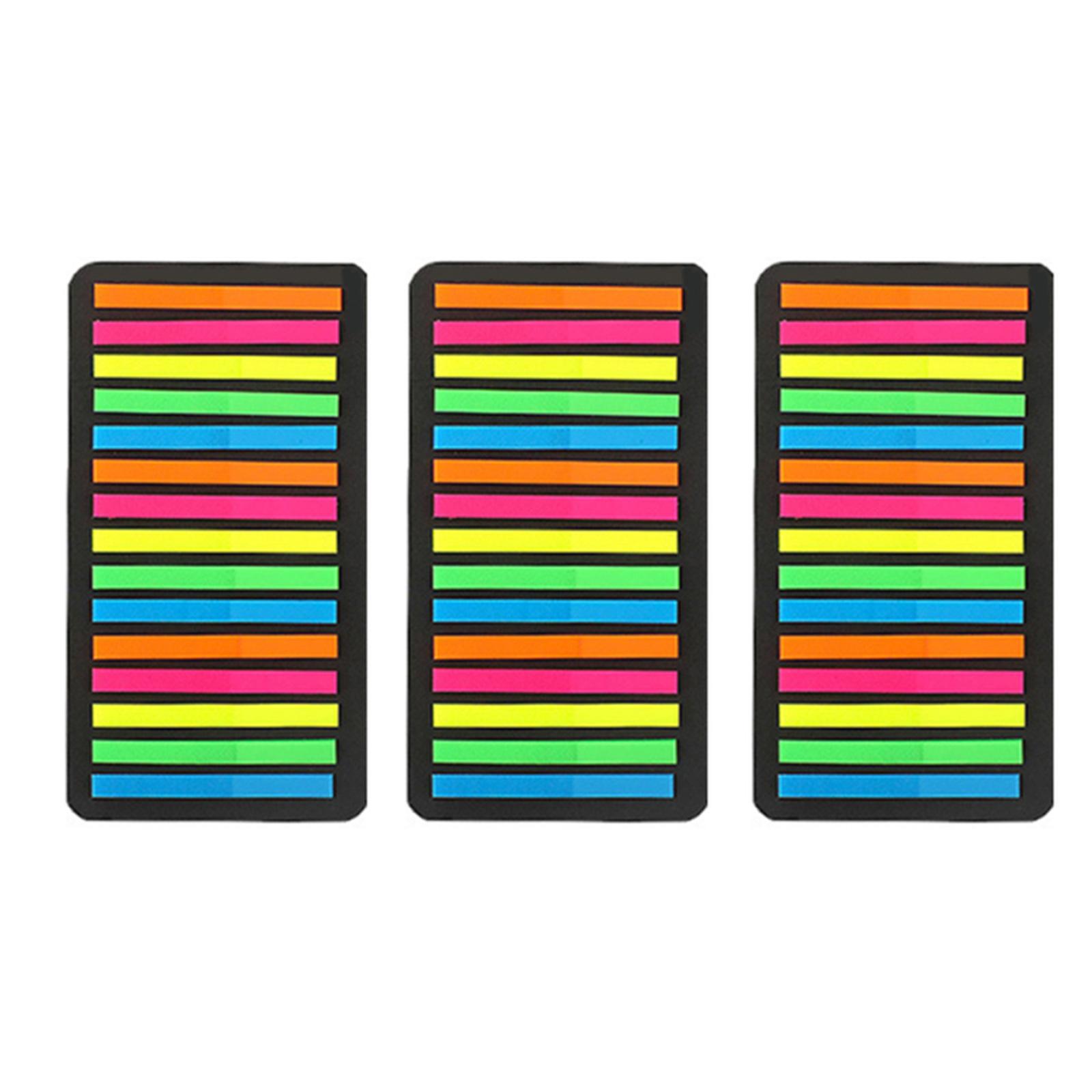 

160/300 шт. Прозрачные липкие многофункциональные цветные закладки для заметок Длинные закладки для страниц Липкие липкие закладки для записных книжек 1