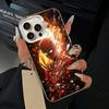 O-P-M-One-Punch -Man Phone Case For IPhone 17 Air 16 15 14 13 12 11 Pro Max White  Sliver  Hard Cover