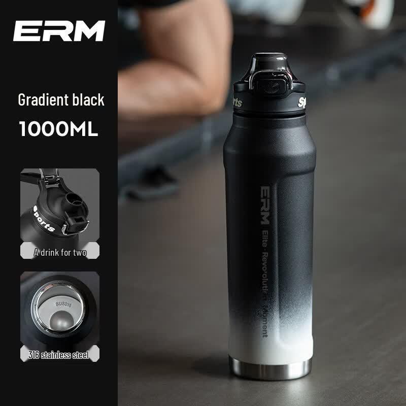 Youluo Large Insulated Wide-Mouth Water Bottle