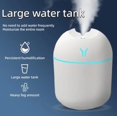 Air Humidifier Lovely Aromatherapy Machine with Night Light Cold Fog Bedroom Home Car Plant Purifier Humidifier