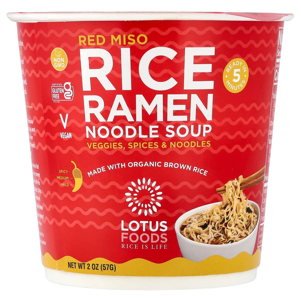 iHerb Rice Ramen Soup Red Miso 57g (2oz)