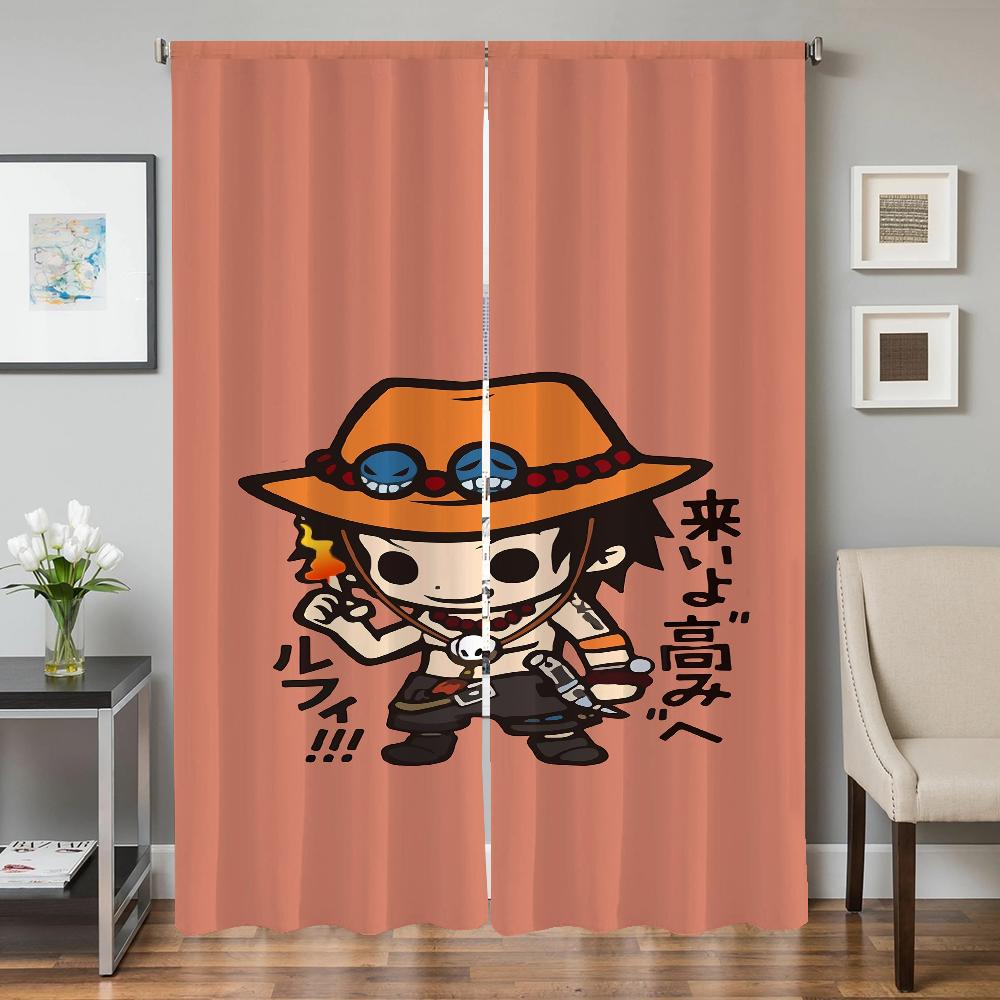 Set Of 2 Window Kitchen Curtains Living Room Door Curtain One Piece Bedroom Decoration Partition Shade Light Blocking For Great Made Polyester