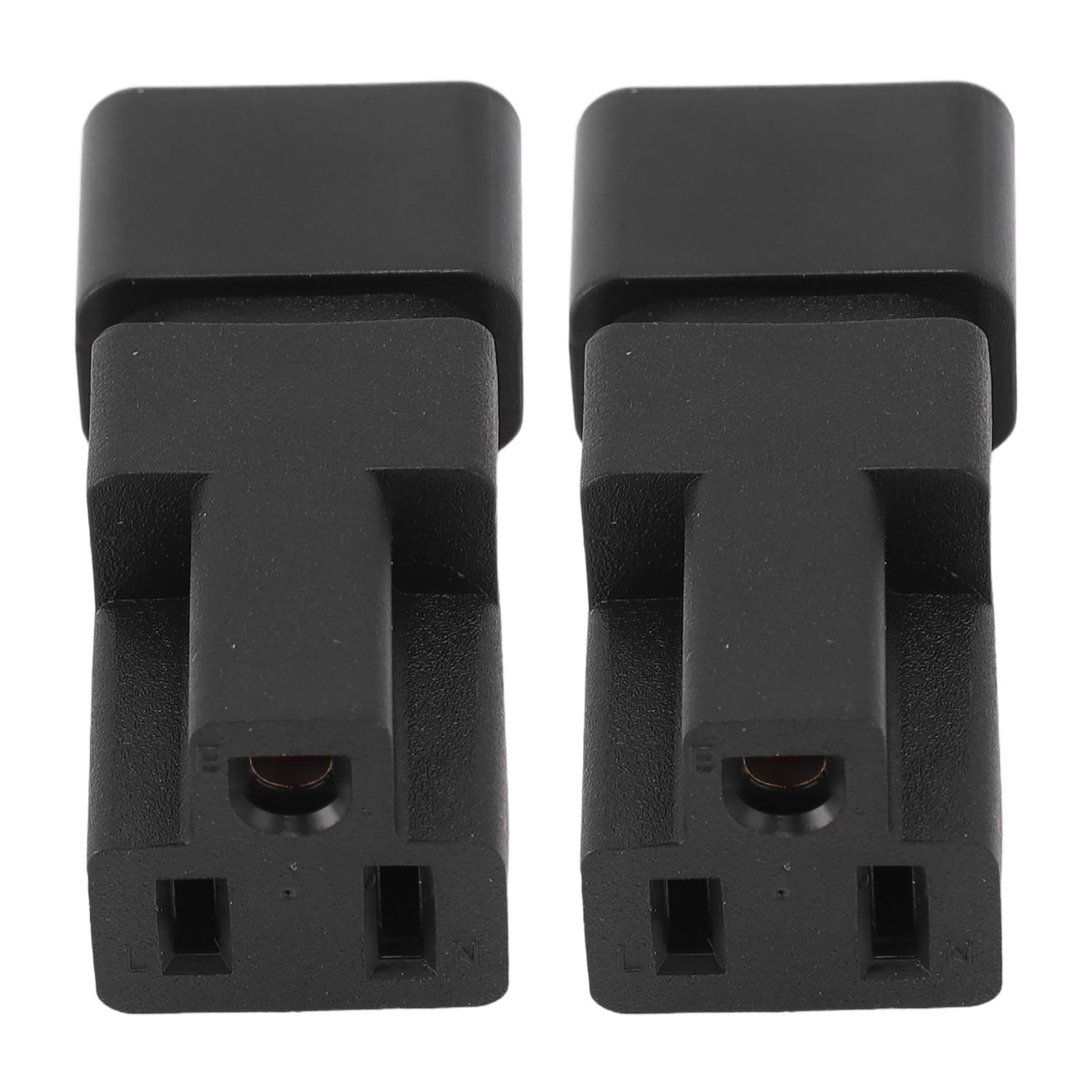 

IEC320 C14 Male to для Nema 5 15R Female адаптер питания для лампы, динамика, дисплея, принтера, камеры 10A