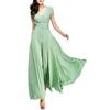 Lady Petticoats Plus Size Dress Thin Breathable Ankle-length Women Summer Spring Slim Sundress for Street Wear