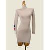 Trade Original Order Turtleneck Bottoming Dress Gold and Silver Silk Slim Fit High Elastic Autumn and Winter Inner Wear Long Sleeve Knitted Hip Skirt