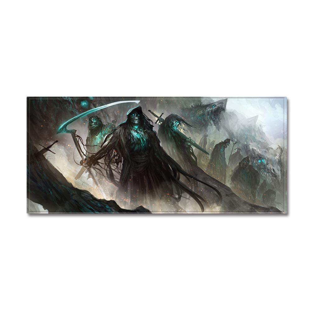 Skeleton Household Door Mat Bathroom Kitchen Absorbent Floor Mat Bedroom Living Room Non-Slip Carpet