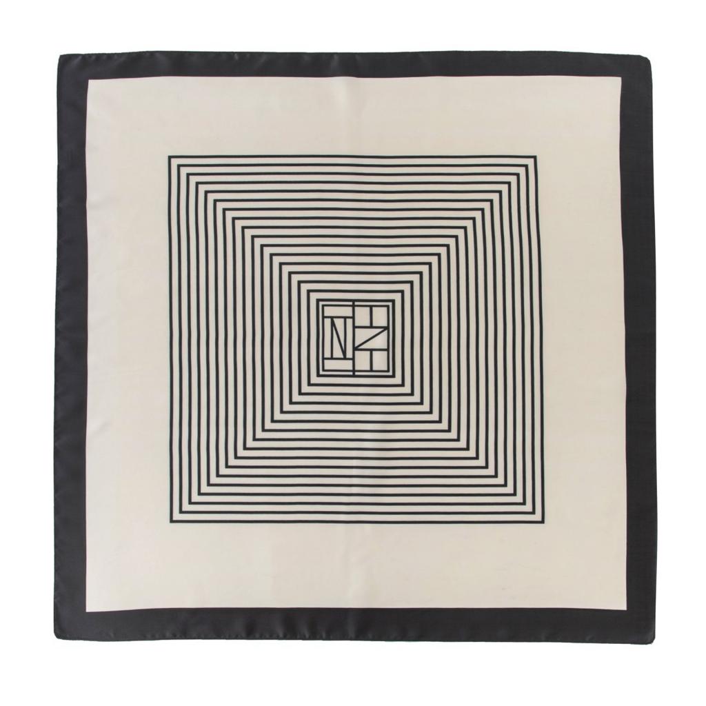 New scarf printed square scarf retro silk scarf atmosphere fashionable versatile scarf office shawl