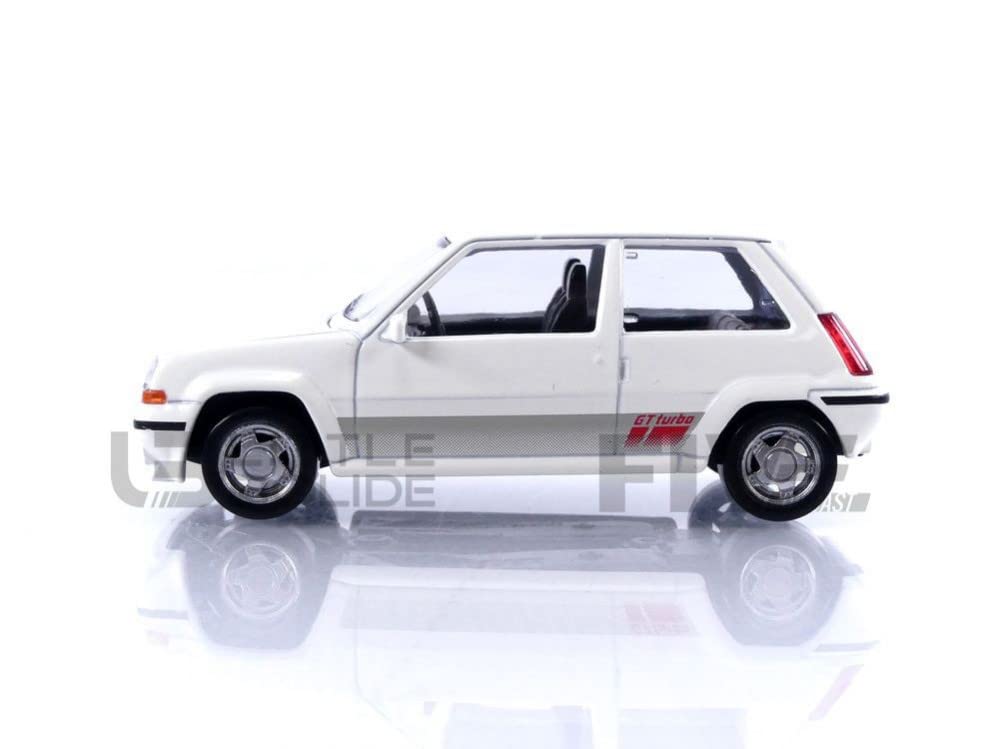 Norev JETCAR Scale Renault Supercinq GT Turbo Phase II 1988 White 1/43
