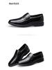 Warrior Men's Genuine Leather Slip-On Formal Shoes for Middle-Aged and Elderly - Non-Slip Casual Spring/Autumn Footwear