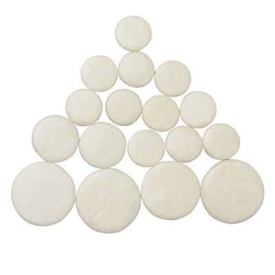 Leather Sound Hole Pad Woodwind Clarinet Button Cushion Repair Parts Clarinet Pads  Replacement