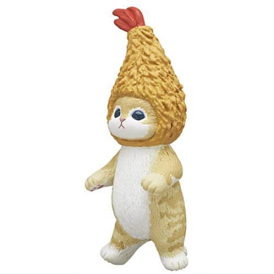 mofusand Figure Fried Ebi Gacha Capsule Toy Ebi-nyan [2. Cream] (Single Item)