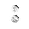 Metal 2022 Año Animal del Zodiaco Conmemorativo Moneda Tallados Finos Textura Clara Portátil Multiusos Artesanía Conmemorativa Decoración del Hogar