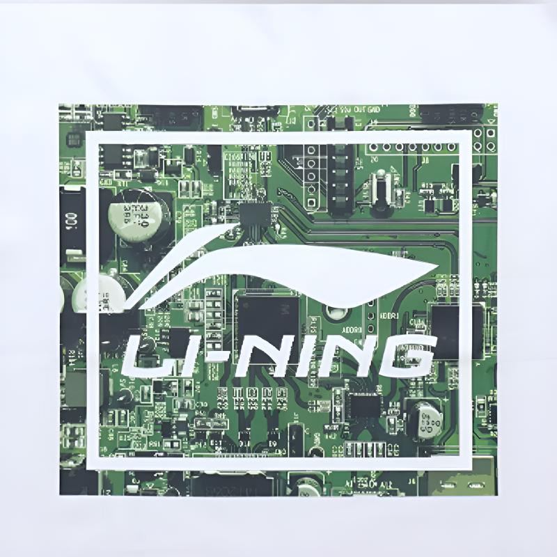 Li Ning Letter Logo Printed Fashion Comfortable Versatile Round Neck Pullover Short Sleeve T-Shirt Casual Sports Suit Unisex Tops AHSU999-1+YKSV197-2