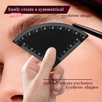 Fast Drawing Eyebrow Design Ruler Microblading Mapping Tool Permanent Makeup Shaping Guide Ruler for Tattoo Supplies Reusable
