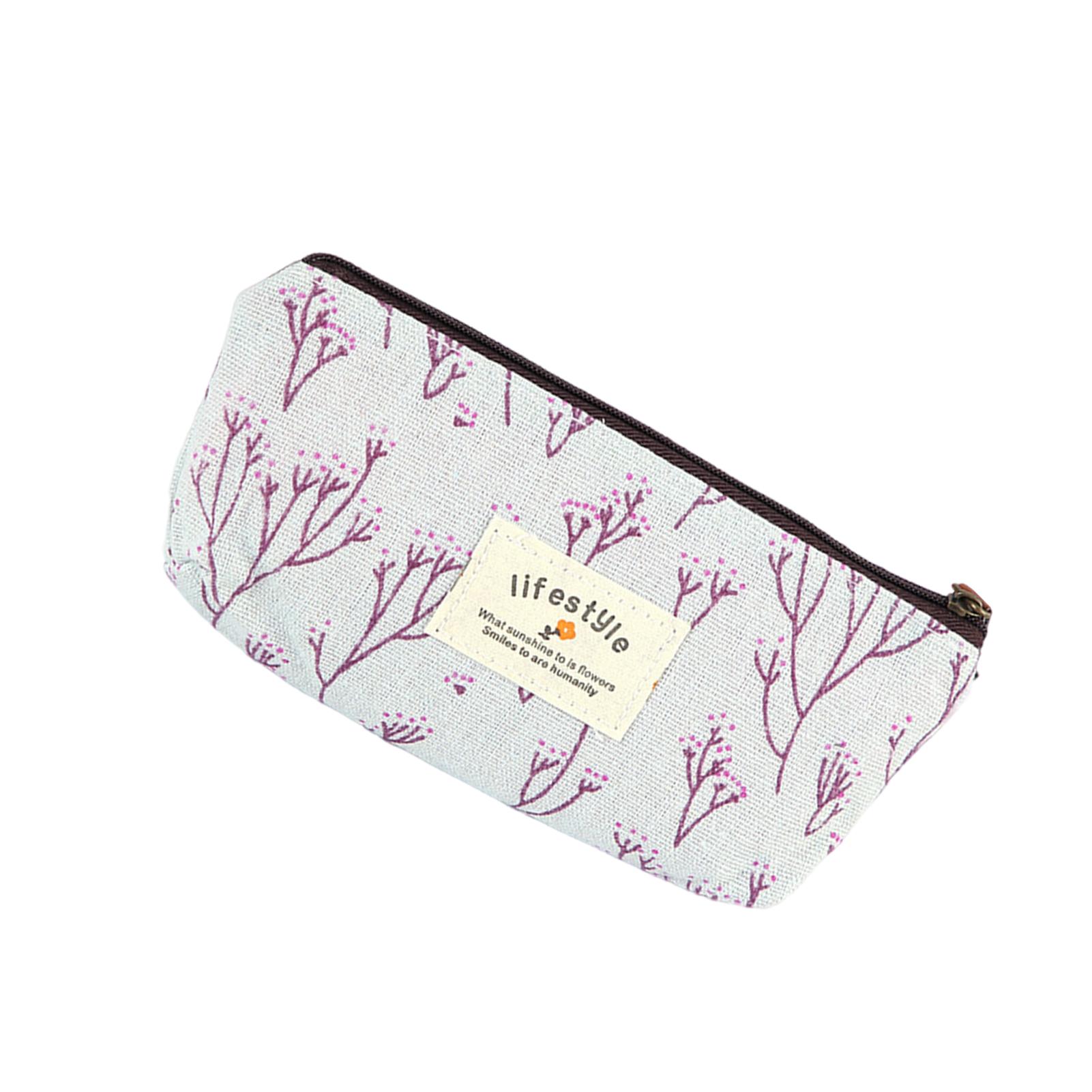 

Washable Zipper Pencil Case In Beautiful Pastel Colors Lightweight And Easy To Carry Pencil Cases светло-синий