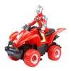 Licensed Ultraman Rotating Electric Motorcycle Toy with Sound & Light for Kids