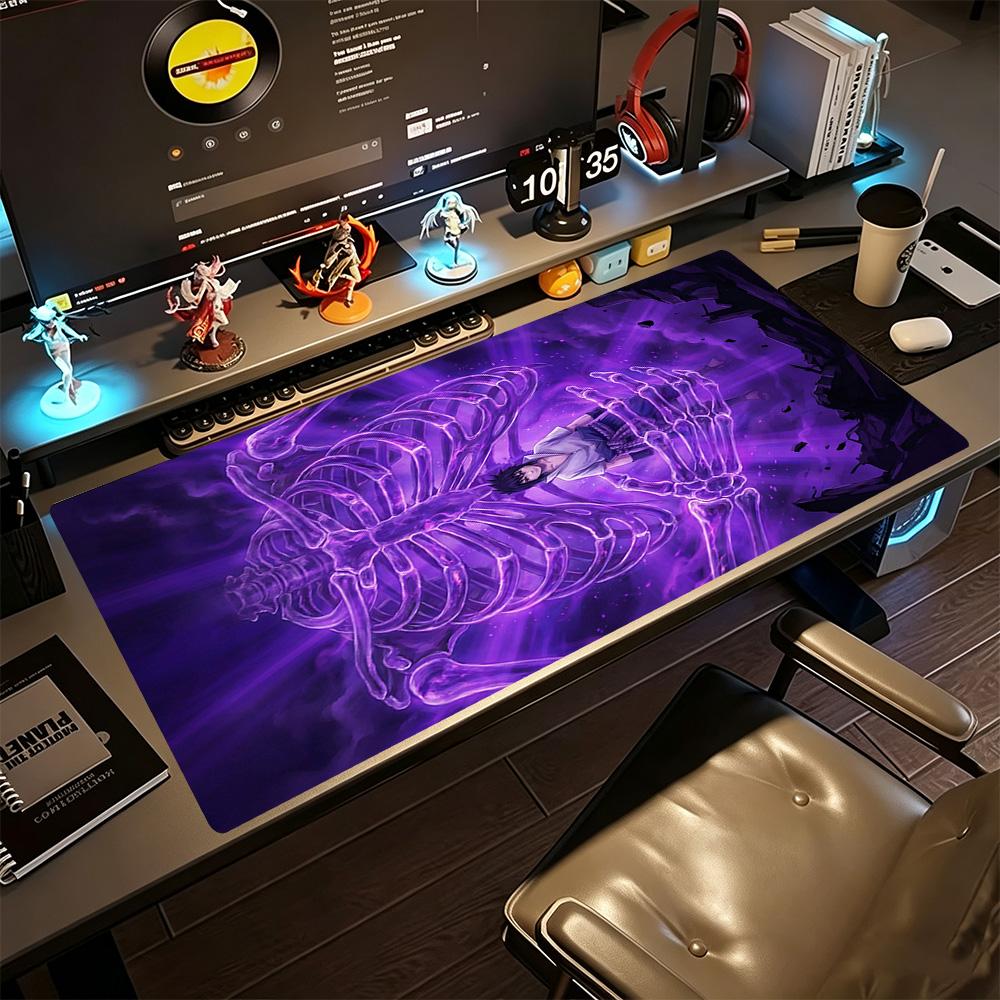 Naruto Large Mouse Pad Gaming Laptop Mouse Pad Ultra-Long Desk Mat Non-Slip Rubber Bottom Perfect for Office Desktop Supplies School Home