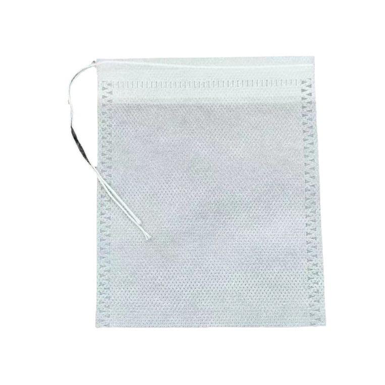 100-Pack Disposable Non-Woven Drawstring Tea Bags - Food Grade Seasoning Filter