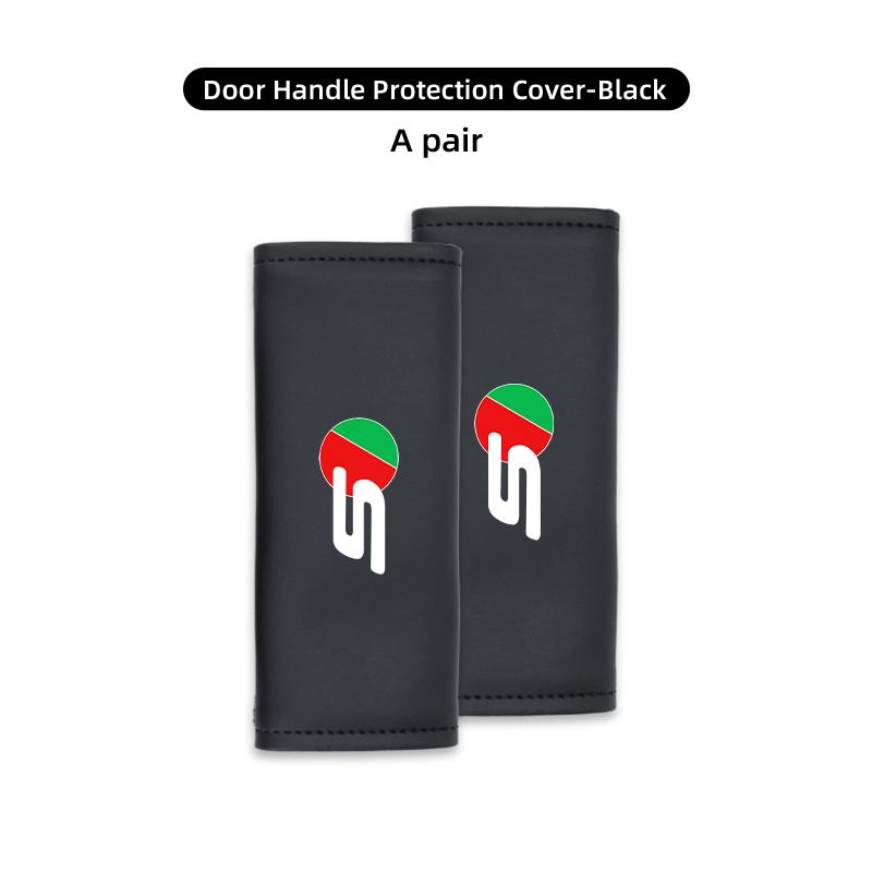 Car Door Inner Handle Protective Cover Non-slip Anti-Wear Protection Case For Jaguar XF XJ XE XK S-Type F-Type X-Type F-Pace SS21
