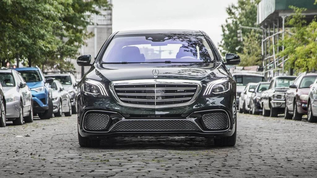 

Передний бампер в собранном виде S65 AMG (2018-2022) для Mercedes S-сlass W222