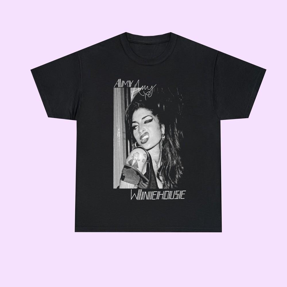 Amy Winehouse signature Gift For Fans Unisex All Size Shirt NW07 Unisex T-Shirt L
