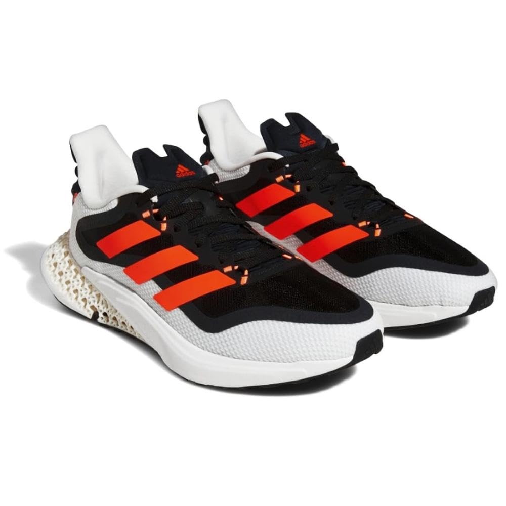 Adidas 4DFWD Pulse LWE82 Running Core Orange Size Cm 2.0 Men's Shoes, Black/Solar Orange/Beam (GX9281), 26.0