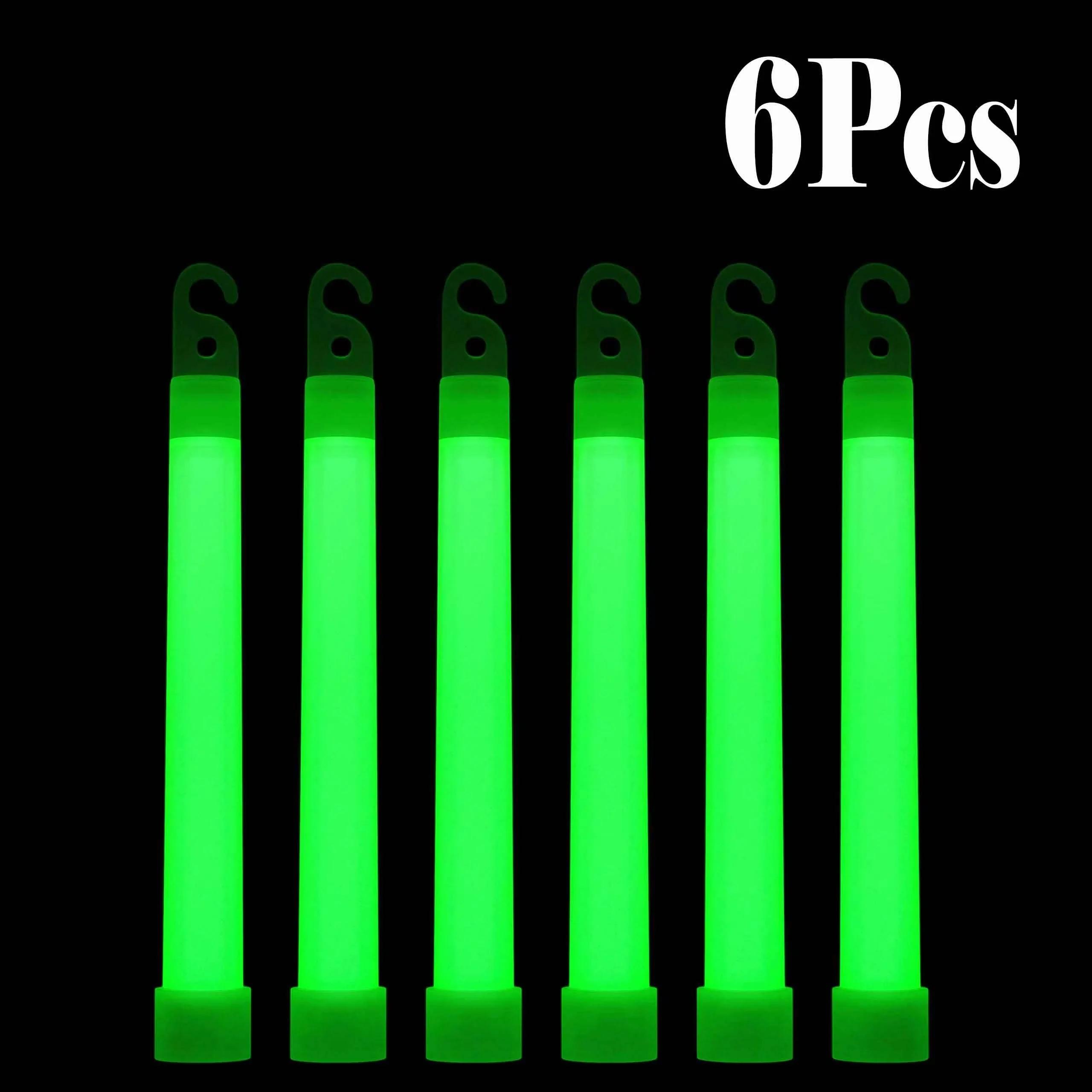 

Top-quality LED Glow Stick with Hook 6 Inch Fluorescence Light Glow Sticks for Hiking Camping Outdoor Concert Party Light