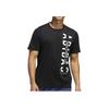 Adidas Casual Sports Crew Neck Short Sleeve T-Shirt Men Tops Black FL4444