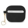 Guess GUA3LSCHSK AirPods 3 Cover Czarny/black Silicone Charm Heart Collection