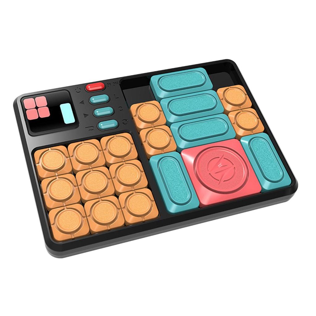 Electronic Slide Brain Games Teaser + Levelled UP Challenges Handheld Console Puzzles