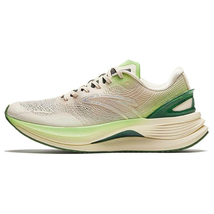 

Anta Comfortable Cushioning, Wear Resistant Low top Running Shoes Men s White Green 112425563-4 39