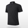 Ice Silk Short Sleeve Polo Shirt - Seamless Nylon, High-Quality Lapel Design
