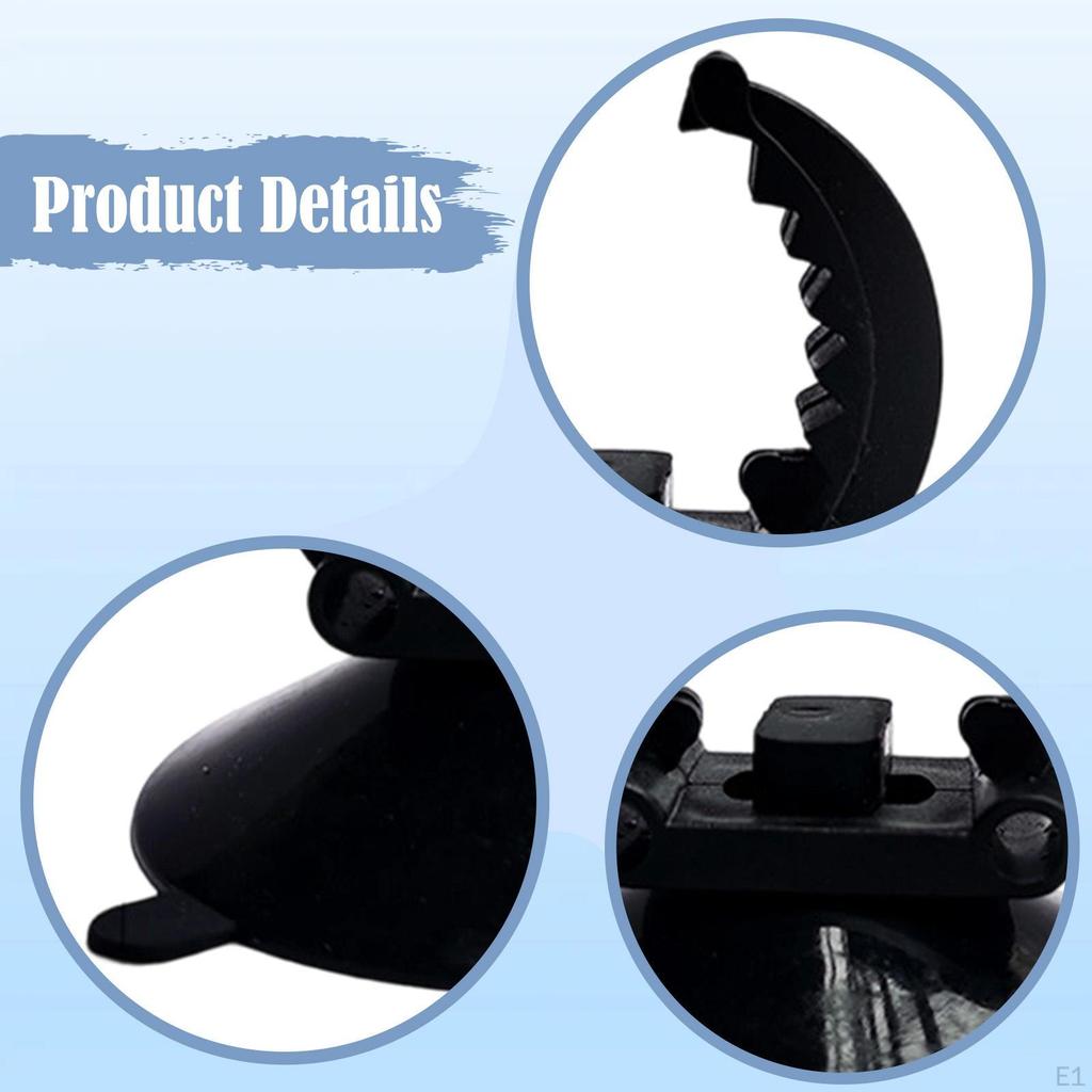 10 Pieces Aquarium Suction Cups with Clips Heating Rod Clamps Accessories Versatile Easy to