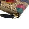 GUCCI 456117 Zip Around GG Marmont Python Purse Multi Python Women Used