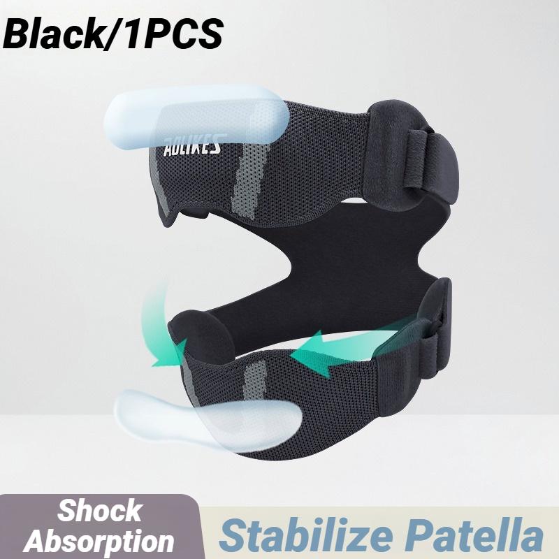 

Patella Knee Strap With Comfortable Silicone Pad Ideal For Patellar Tendon Support Adjustable Compression Sports Braces Breathable