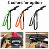 Scooter/Moped Surfboard Rack, Lightweight Aluminum Surf Board Carrier for Sports Outdoors Motorcycle Mount Holder Set (Orange)