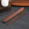 NUOLUX Chopstick Holder Chopstick Chopstick Wooden Chopstick with Cutlery Storage Japanese Mountain Travel Case, Holder, Case, Adult, 26cm, Bento,