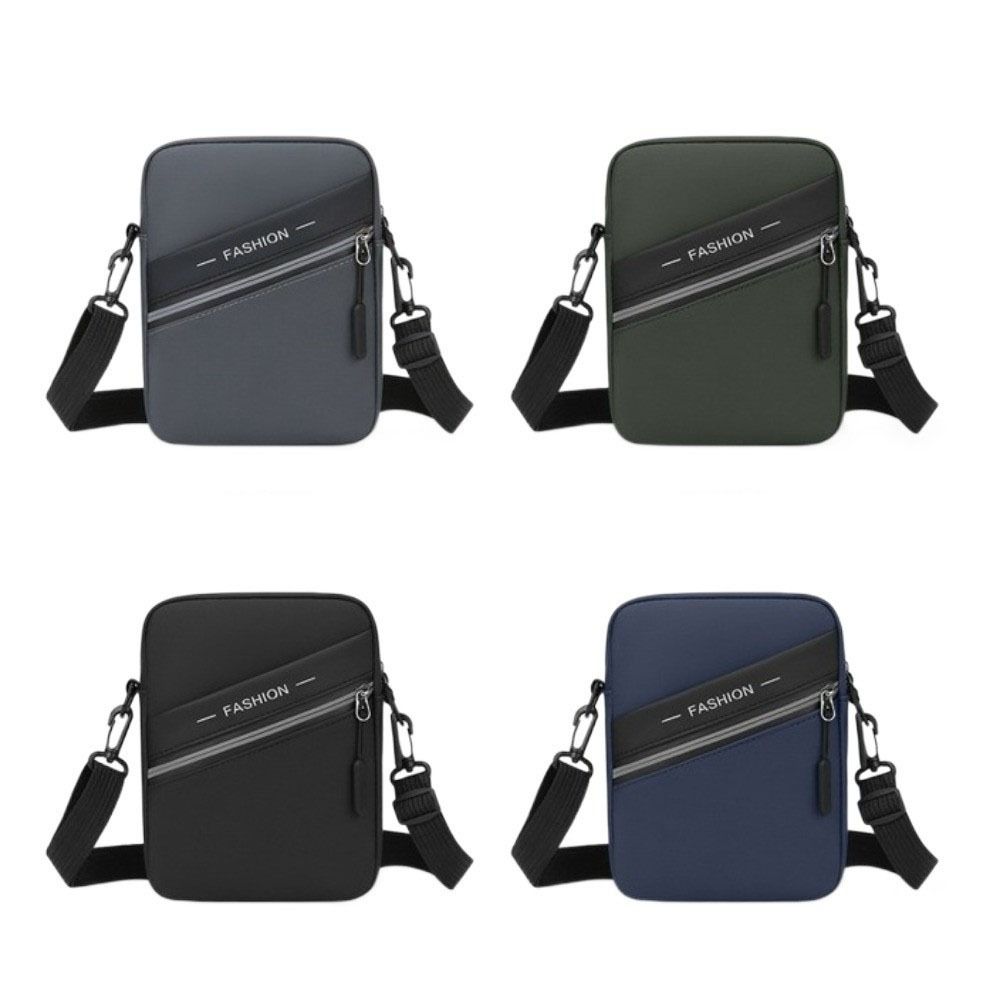 Large Capacity Man Messenger Bag PU Male Crossbody Bag Multifunctional Men's Shoulder Bag  Male