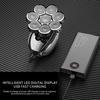 Solimpia 6-In-1 Electric Head Shaver for Bald Men 7 Blades Floating Razor Hair Trimmer USB Rechargeable LED Display Beard Shavers