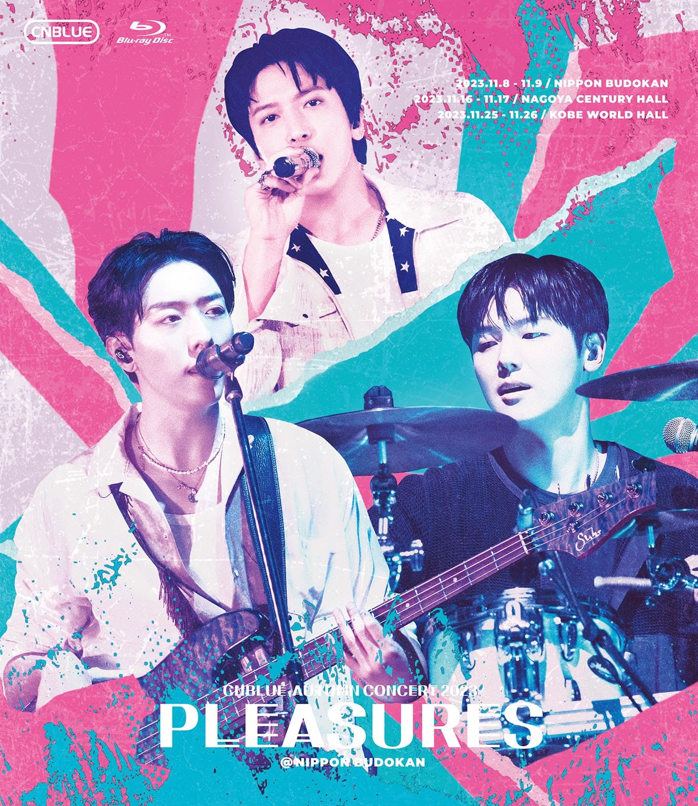 

CNBLUE ОСЕННИЙ КОНЦЕРТ 2023 BUDOKAN Выпуск 3 визуал ~PLEASURES~ @NIPPON (Обычный Blu-ray) (с листами) [Блю рей]