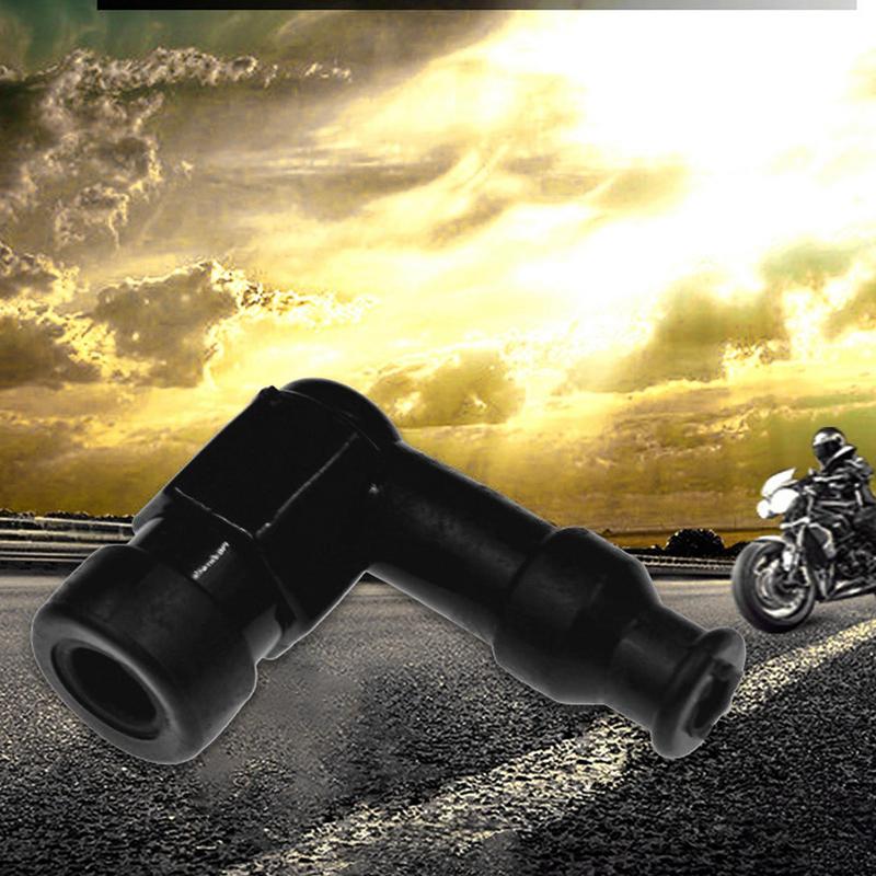 Spark Plug Boot For Motorcycle Waterproof Engines Spark Plug Boot Non Resistor Multicolor Dust-Proof Replacement Part For Motor