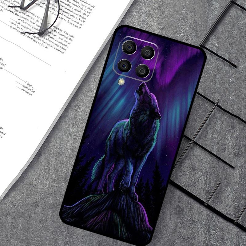 wolf art black Case For Samsung Galaxy M35 M21 M12 M13 M14 M15 M06 M16 M36 M56 M31 M53 M32 M52 M55 M34 M54