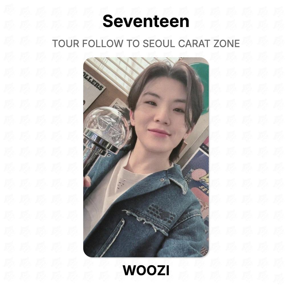 Seventeen TOUR FOLLOW TO SEOUL CARAT ZONE Official Photocard
