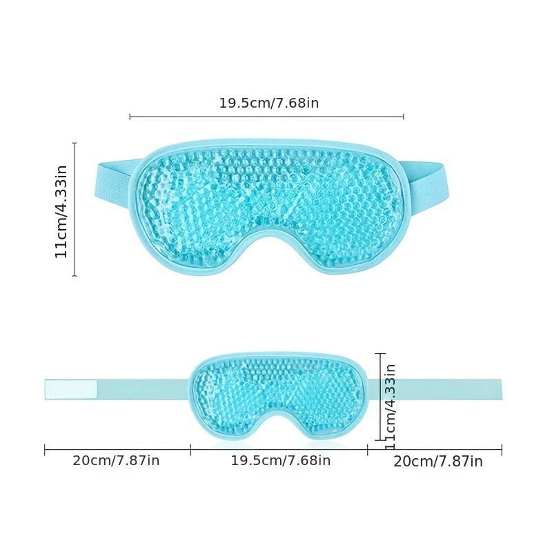 Kühlende Augenmaske Gel-Augenmaske Wiederverwendbare Kalte Augenmaske für geschwollene Augen, Augen-Eispackung Augenmaske, Migräne/Perfektes Geschenk