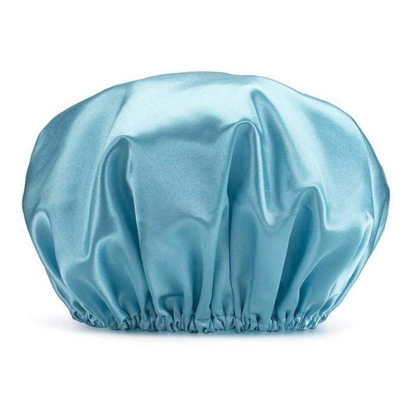 Reusable Shower Cap Daily Use Night Sleep Bath Women’s Hair Care Accessories Double Layer Bath Shower Hair Cover