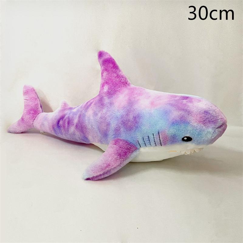 30/45/60Cm Kreatywna Poduszka Rekin Pluszowa Zabawka Krzesło Pluszowa Poduszka Wypchana Lalka Rekin Prezent Świąteczny Kawaii Ozdoba Dekoracyjna do Domu