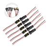 5Sets 2 Pin Way Electrical Wire Connector Automotive Male Female Electrical Connectors Quick Disconnect Wire Connectors