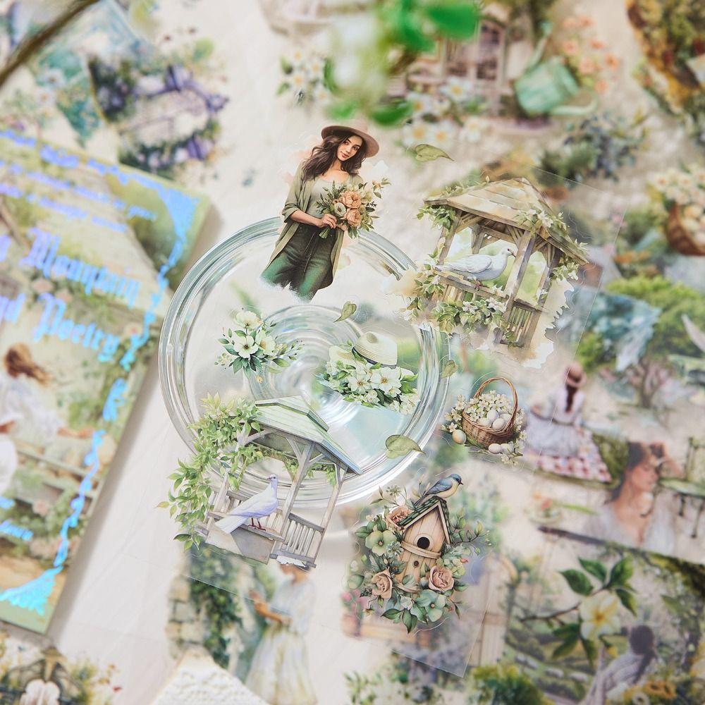 20 pcs/pack Floating Light Shallow Dream Series Sticker Book Scrapbooking  Stickers  DIY Diary Album