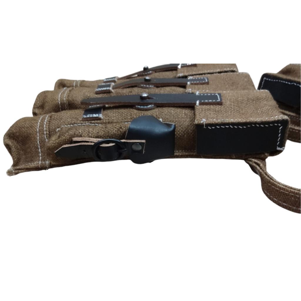 MP4 Magazine Ammo Pouches Jute Cotton - Reproduction EF-WV2X-B490
