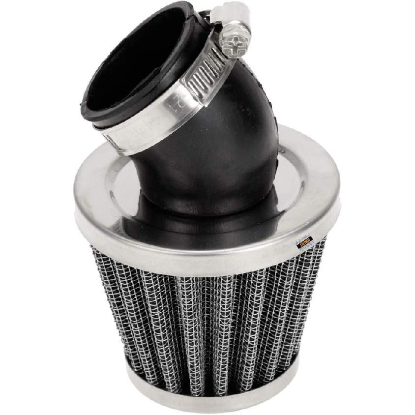 HIAORS 38Mm Bent Rubber Tube Air Filter Cleaner For 110Cc 125Cc CRF SSR Sunl Taotao Pit Dirt Bike ATV Quad